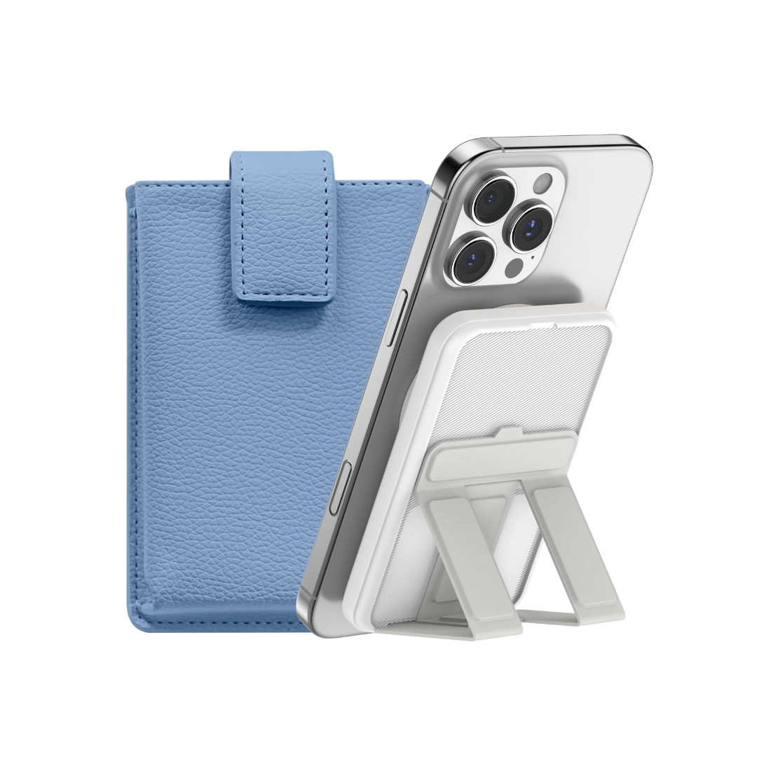 On The Go Pack, Zap Pad with the Sky Blue PU Leather Travel Case